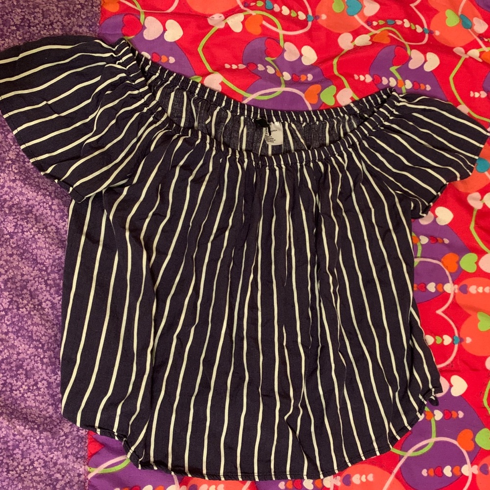H&M off-the-shoulder blouse